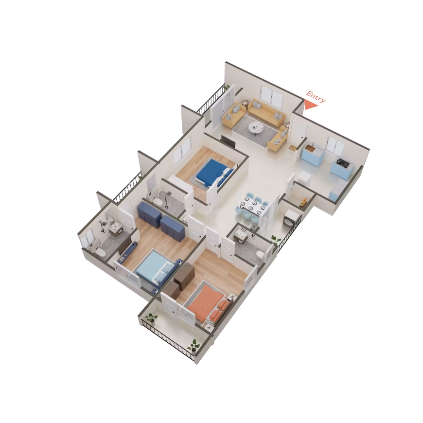 Sri Nanjundeshwara Residency - Image 36