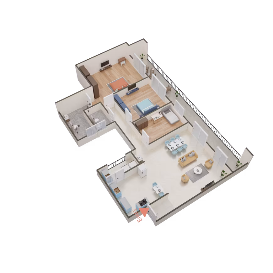 Amanora Gateway Towers II - Image 76