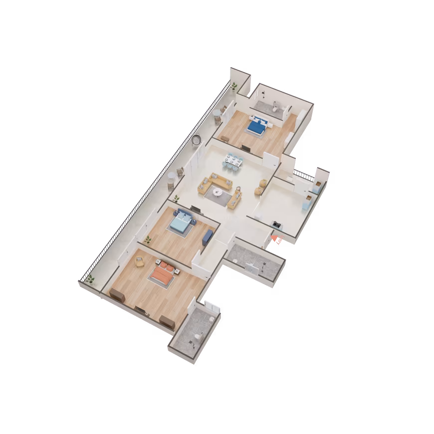 Amanora Gateway Towers II - Image 100