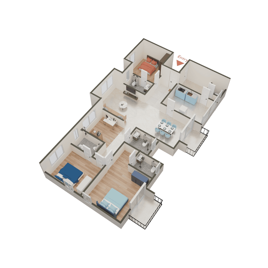 Prestige Ferns Residency - Image 79