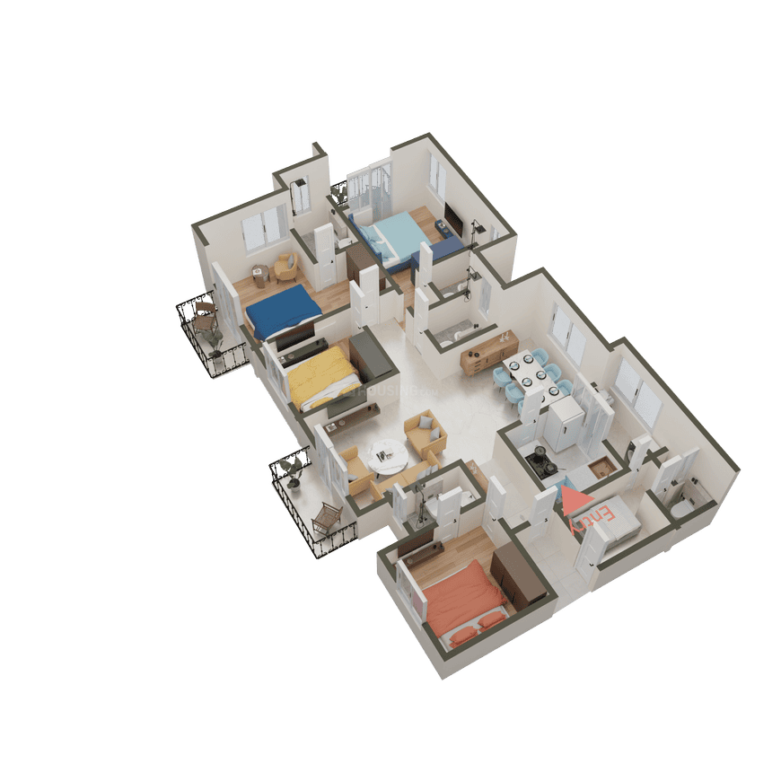 Prestige Ferns Residency - Image 88