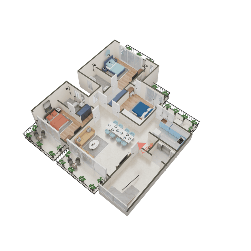 Adani Brahma Samsara Vilasa - Image 55
