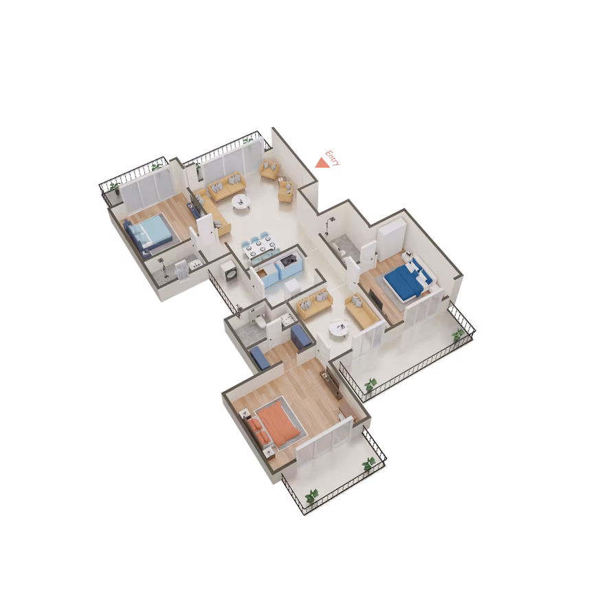 Orris Woodview Residencies - Image 11