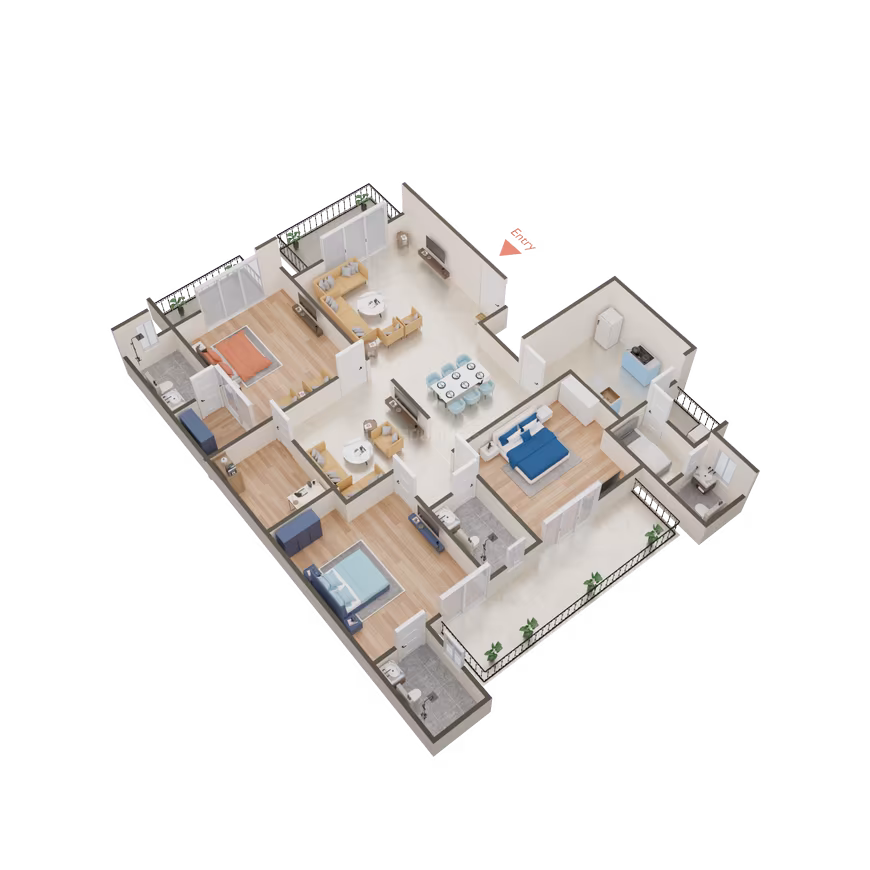 Orris Woodview Residencies - Image 12