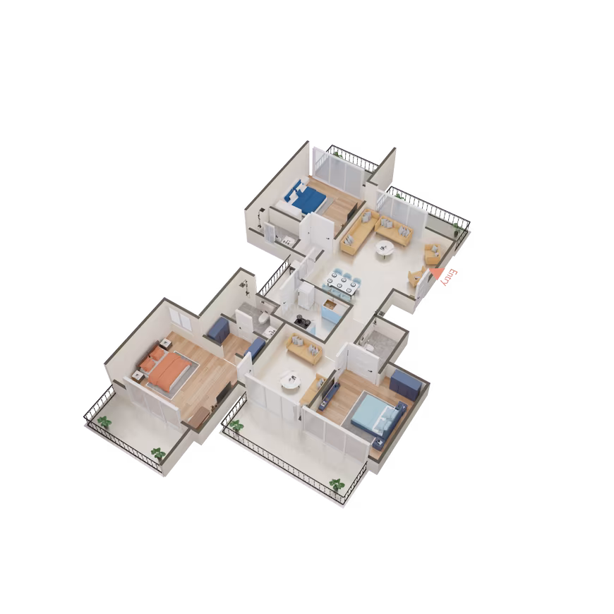 Orris Woodview Residencies - Image 14