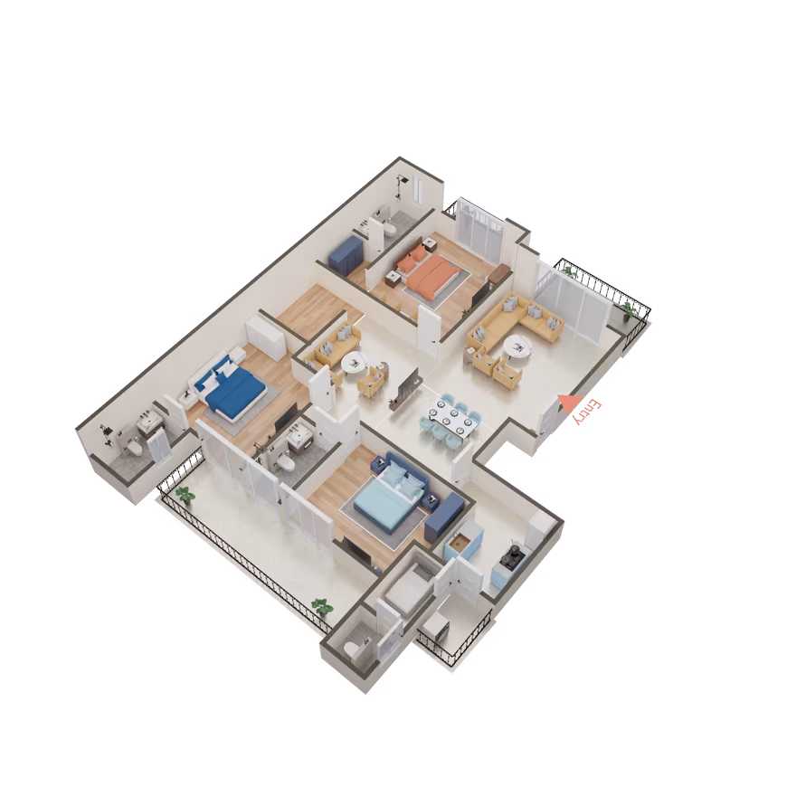 Orris Woodview Residencies - Image 15