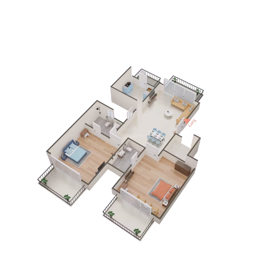 Orris Woodview Residencies - Image 20