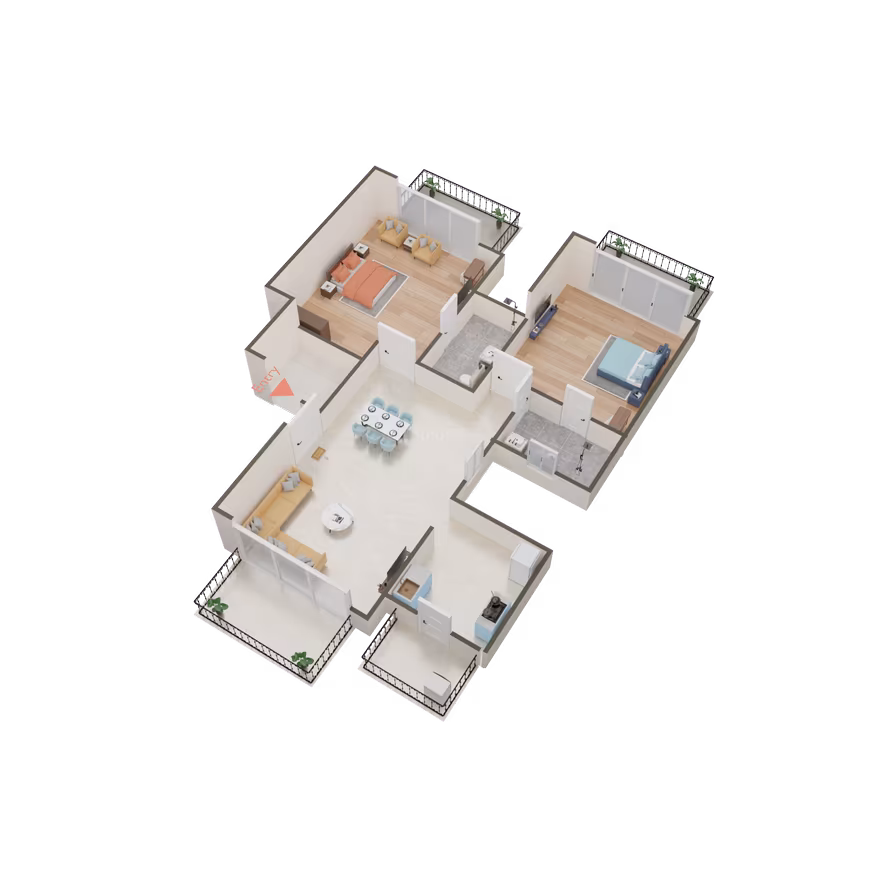 Orris Woodview Residencies - Image 22