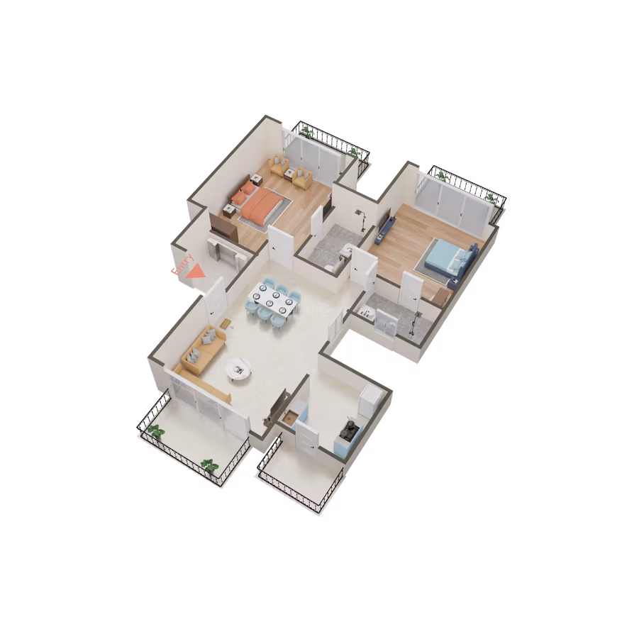 Orris Woodview Residencies - Image 25