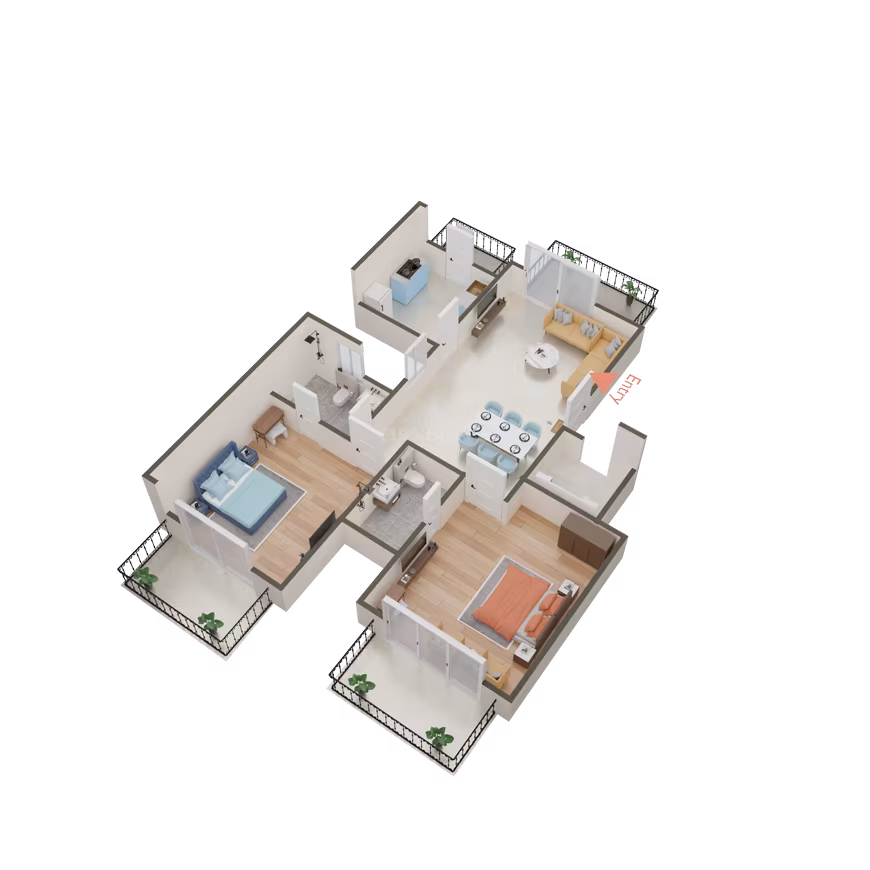 Orris Woodview Residencies - Image 26