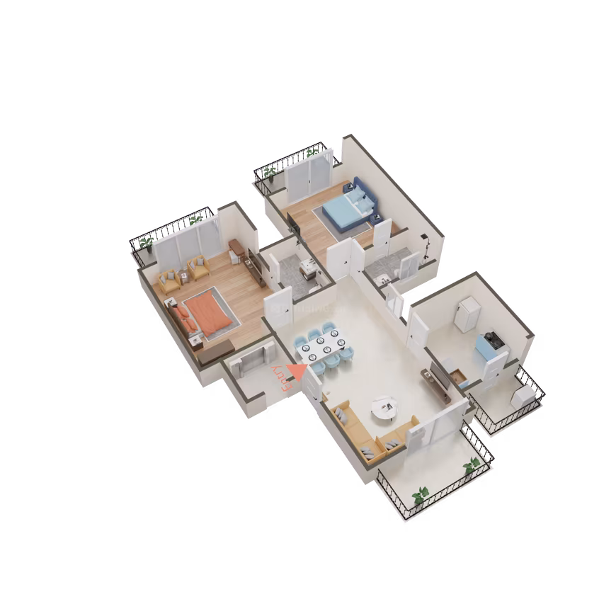Orris Woodview Residencies - Image 27