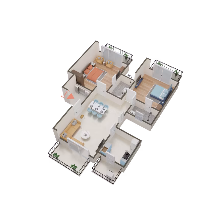 Orris Woodview Residencies - Image 28