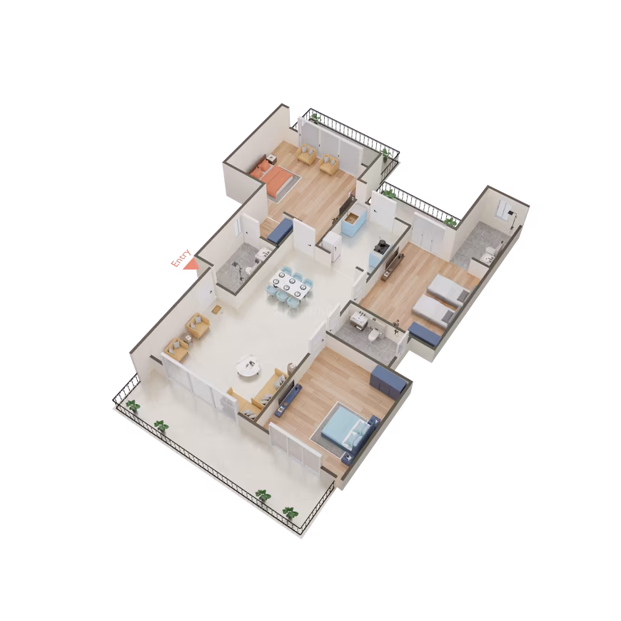 Orris Woodview Residencies - Image 31