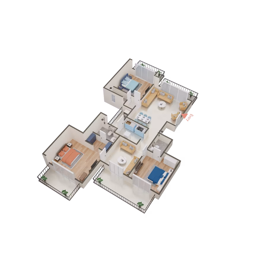 Orris Woodview Residencies - Image 32