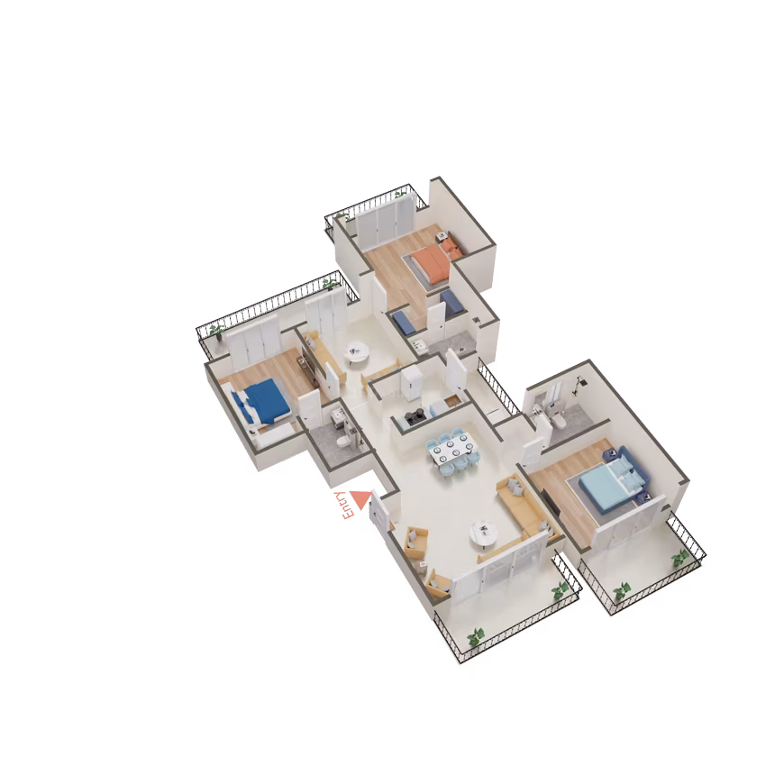 Orris Woodview Residencies - Image 33