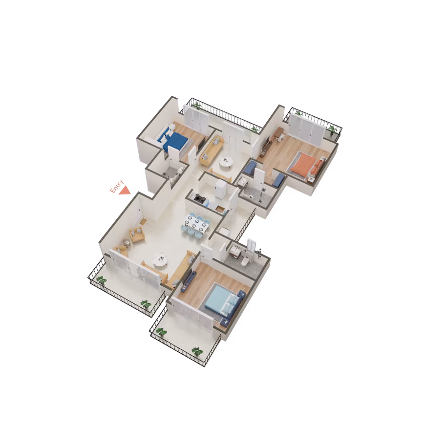 Orris Woodview Residencies - Image 34