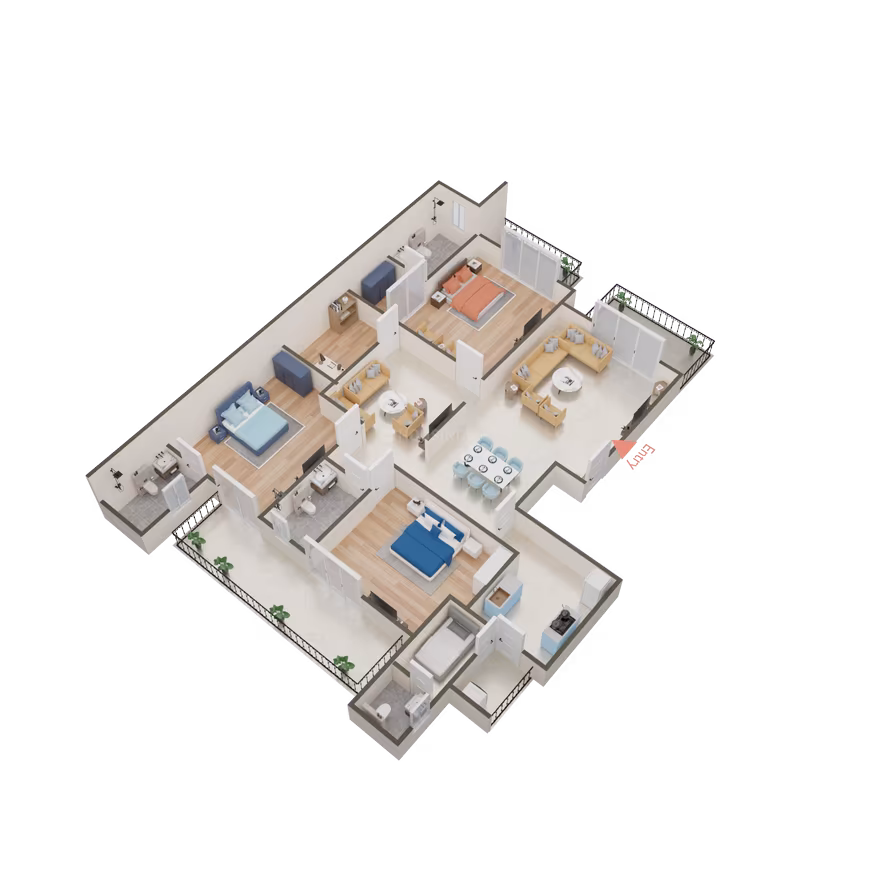 Orris Woodview Residencies - Image 35