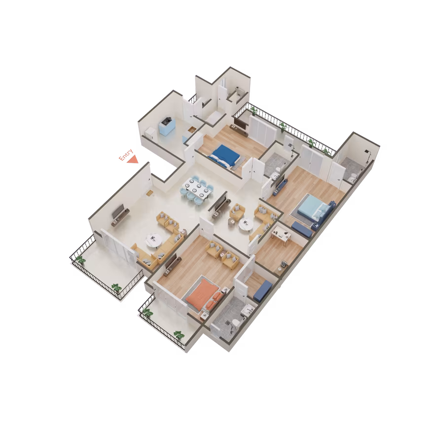Orris Woodview Residencies - Image 37