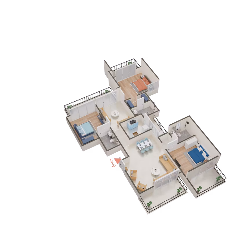 Orris Woodview Residencies - Image 41