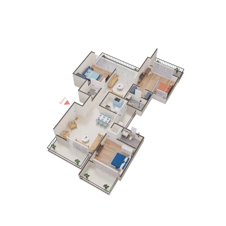 Orris Woodview Residencies - Image 42