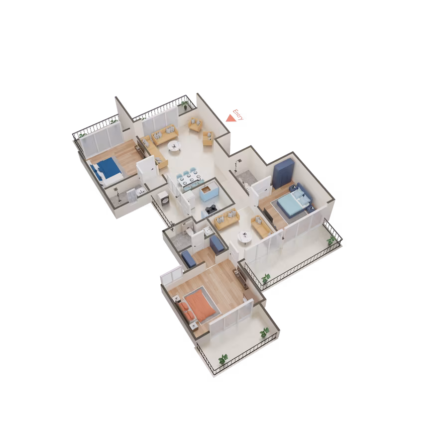 Orris Woodview Residencies - Image 43