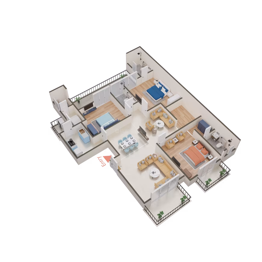 Orris Woodview Residencies - Image 44