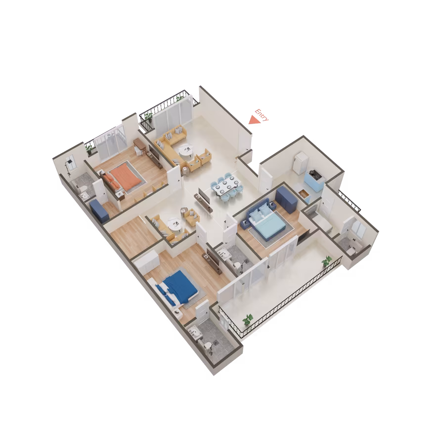Orris Woodview Residencies - Image 46