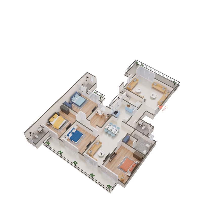 Orris Woodview Residencies - Image 47