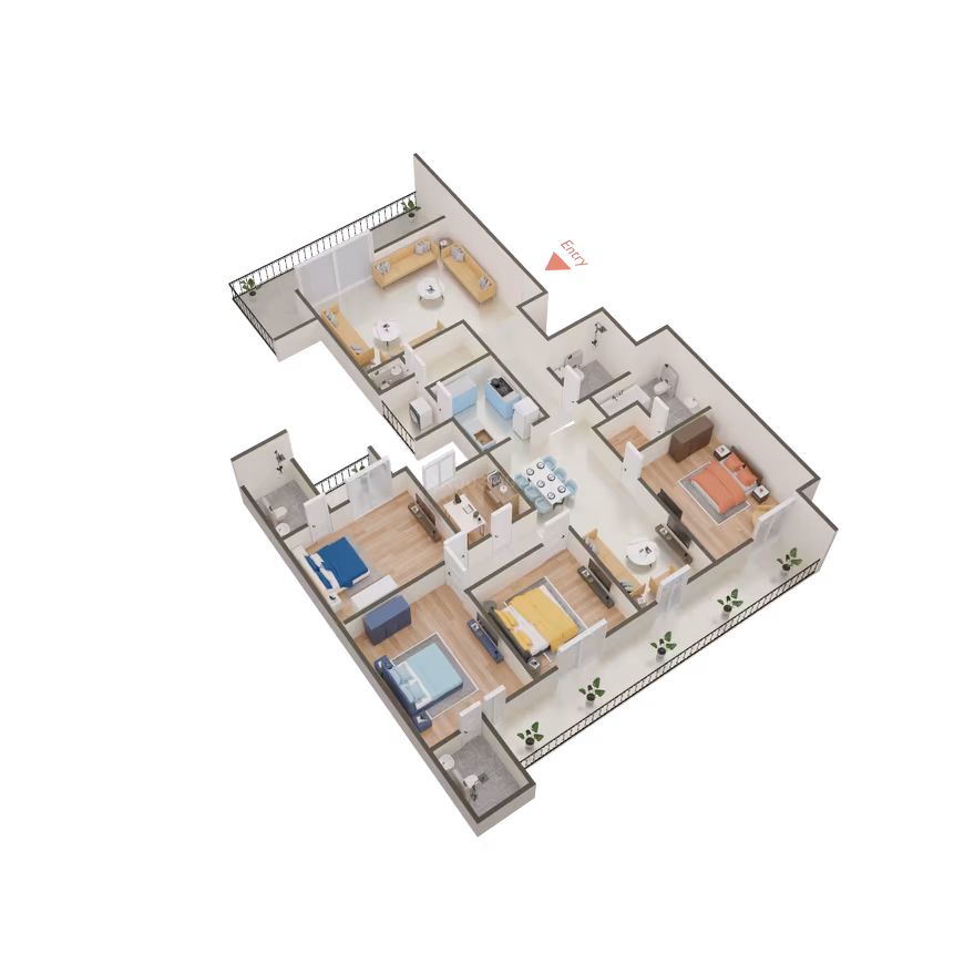 Orris Woodview Residencies - Image 50