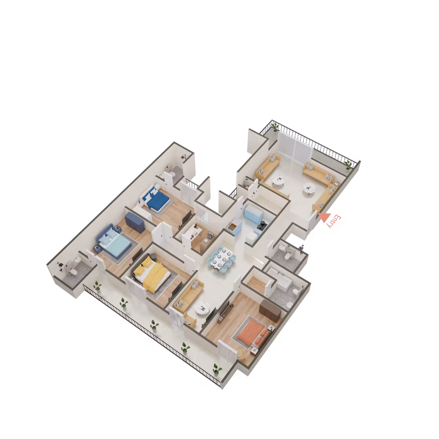 Orris Woodview Residencies - Image 51