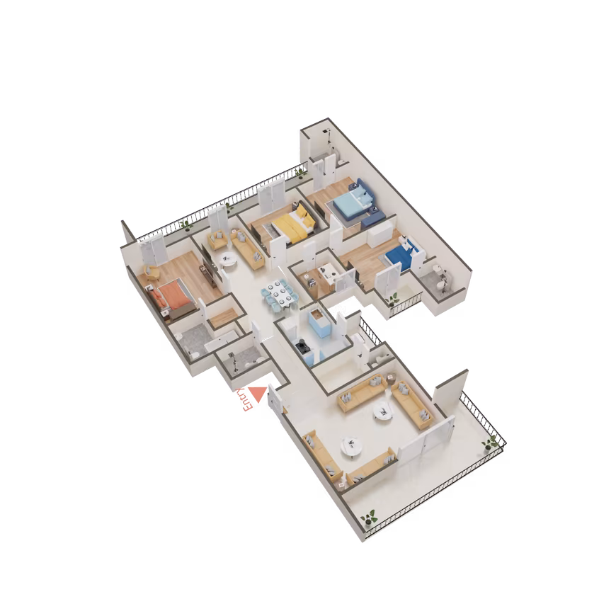 Orris Woodview Residencies - Image 52