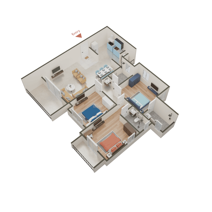 Rama Celestial City Phase II Building I J K - Image 40