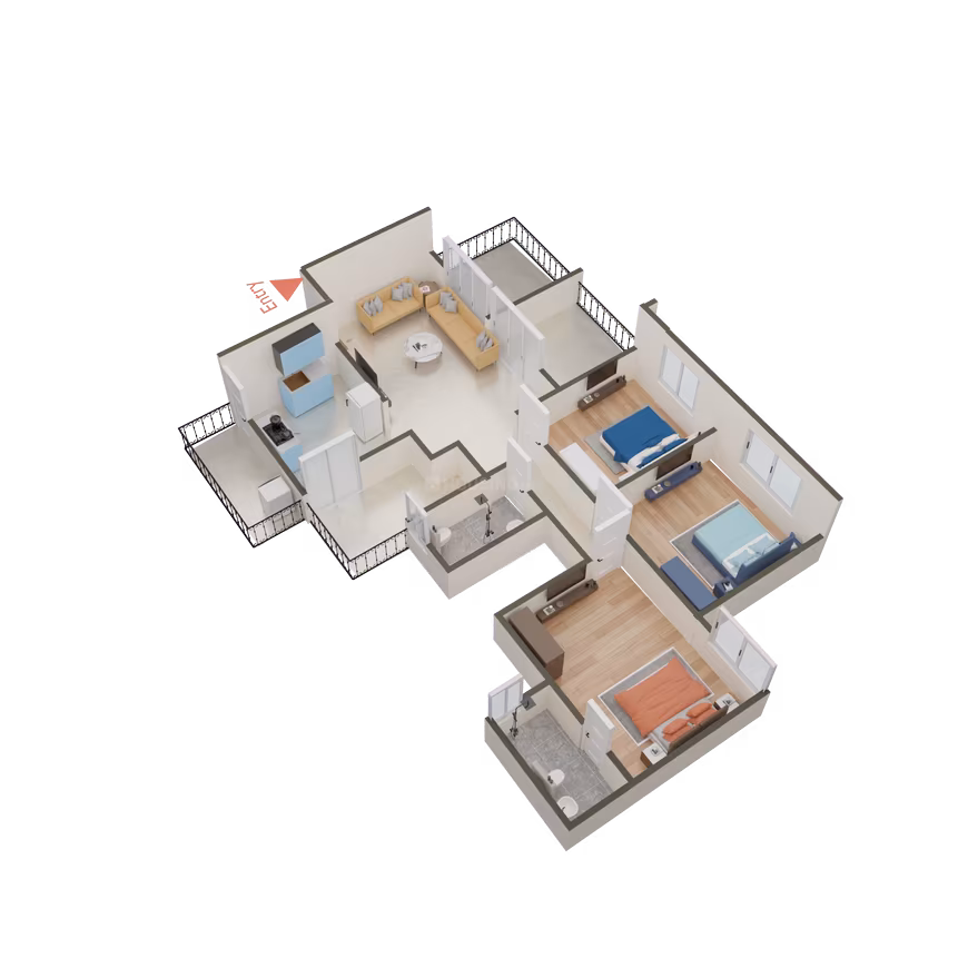 Allure Wing A And Wing B - Image 25
