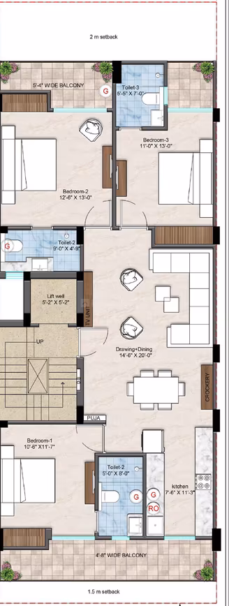Pitrachaya Dev Luxury Floors - Image 15