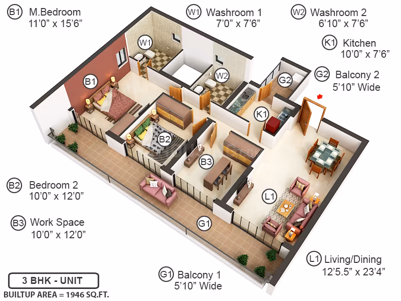 Krisumi Waterfall Residences - Image 38