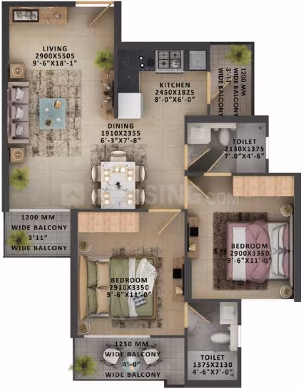 Signature Global The Millennia 2 - Image 21