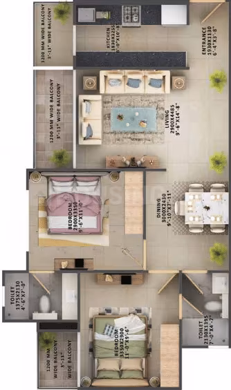 Signature Global The Millennia 2 - Image 25
