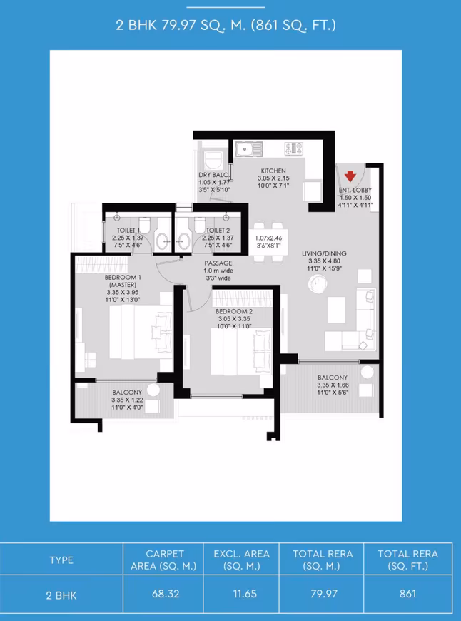 The Aqua Retreat at Godrej Park World - Image 14