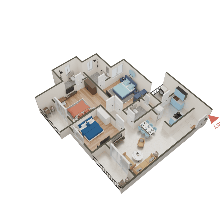 The Aqua Retreat at Godrej Park World - Image 49