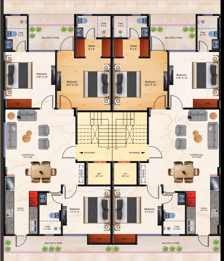Paramount CBS Exclusive Floors - Image 17