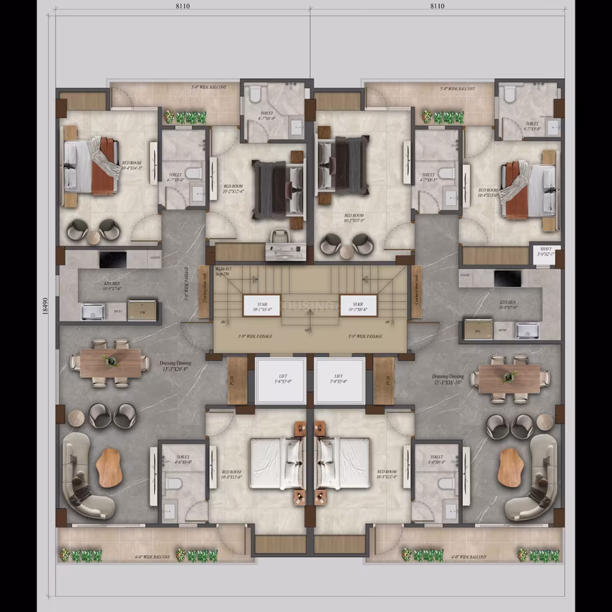 Paramount Luxury Floor 63A - Image 21