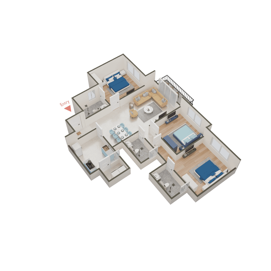 Gera s Avive Towers East Kharadi - Image 26