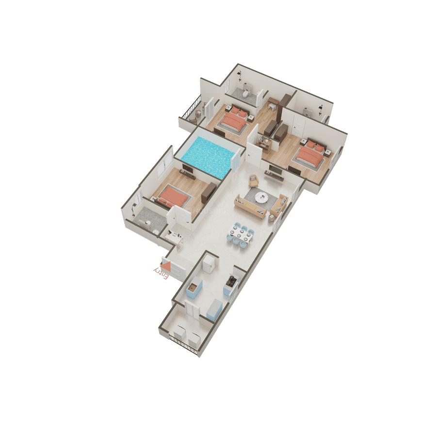 Gera s Avive Towers East Kharadi - Image 32