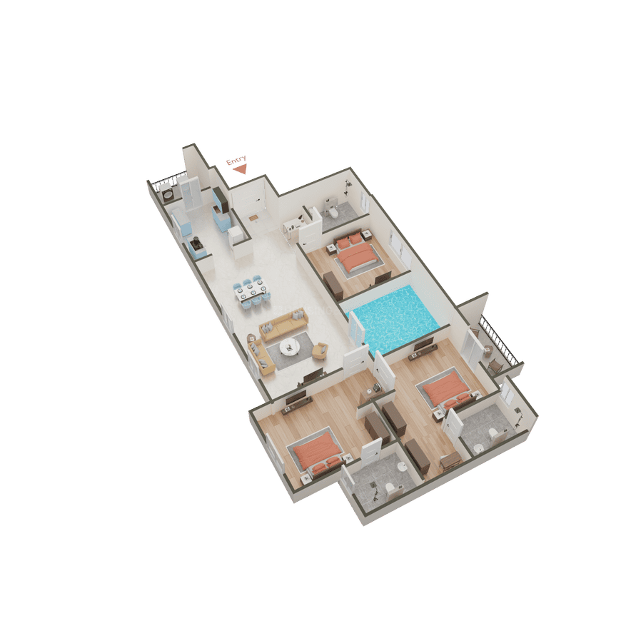 Gera s Avive Towers East Kharadi - Image 33