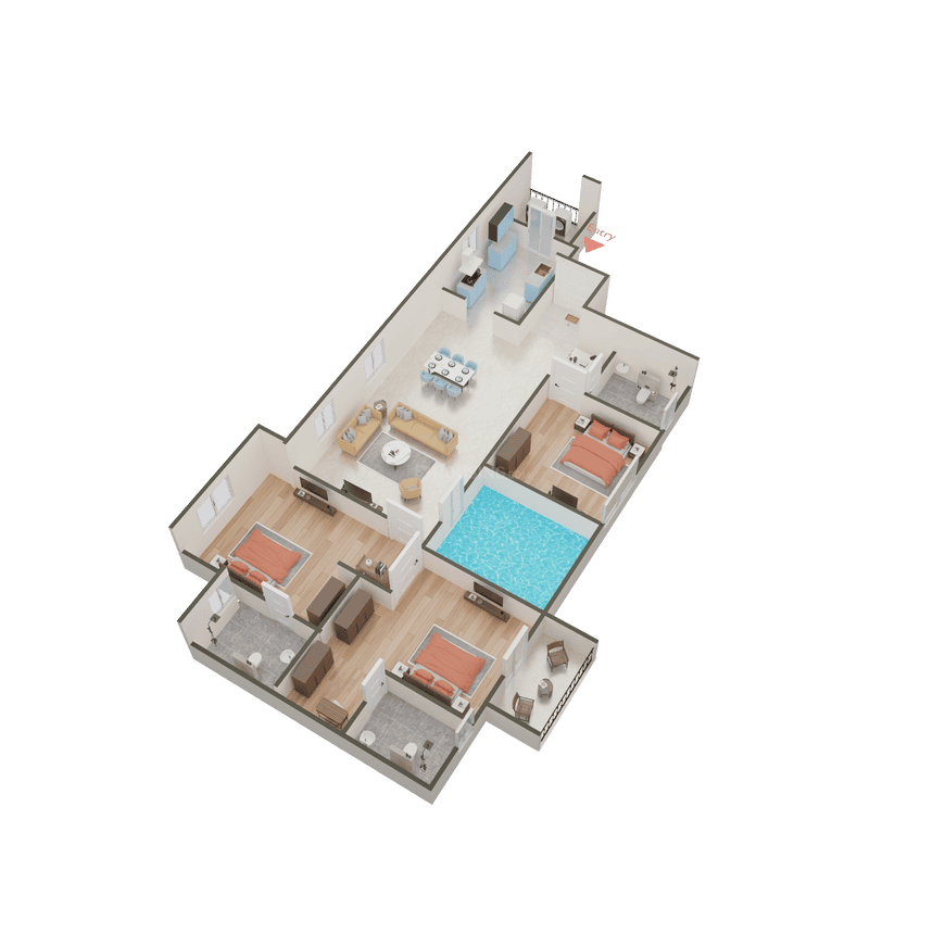 Gera s Avive Towers East Kharadi - Image 34