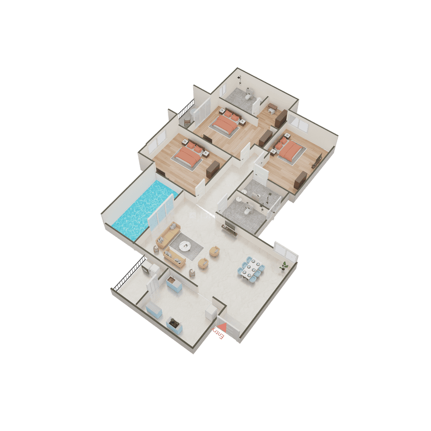 Gera s Avive Towers East Kharadi - Image 36