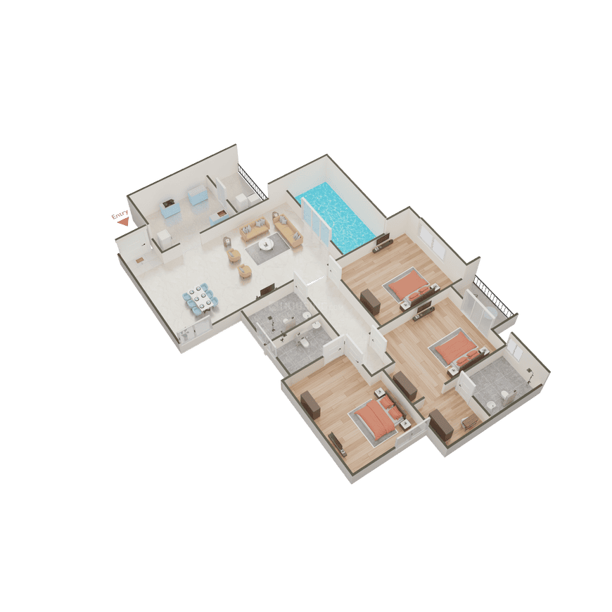 Gera s Avive Towers East Kharadi - Image 37