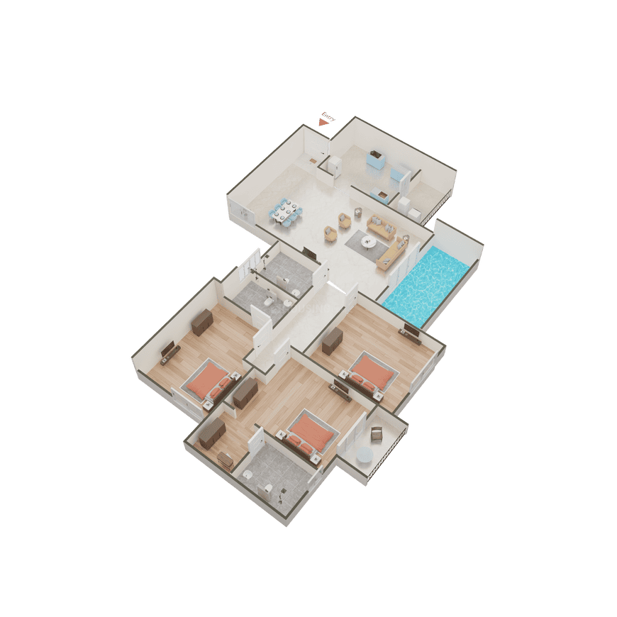 Gera s Avive Towers East Kharadi - Image 38
