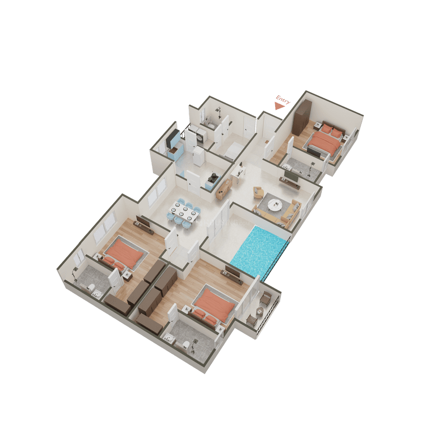 Gera s Avive Towers East Kharadi - Image 39