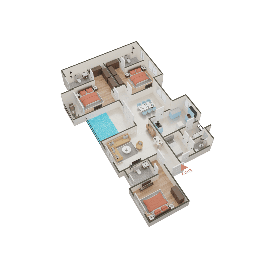 Gera s Avive Towers East Kharadi - Image 40